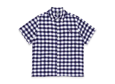 HUMAN MADE Ningensei Kusakizome Shirt "Navy"