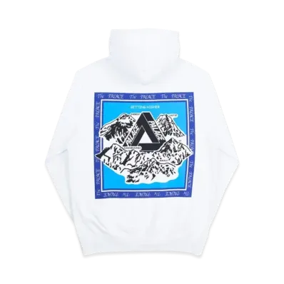 PALACE Getting Higher Hood "White"