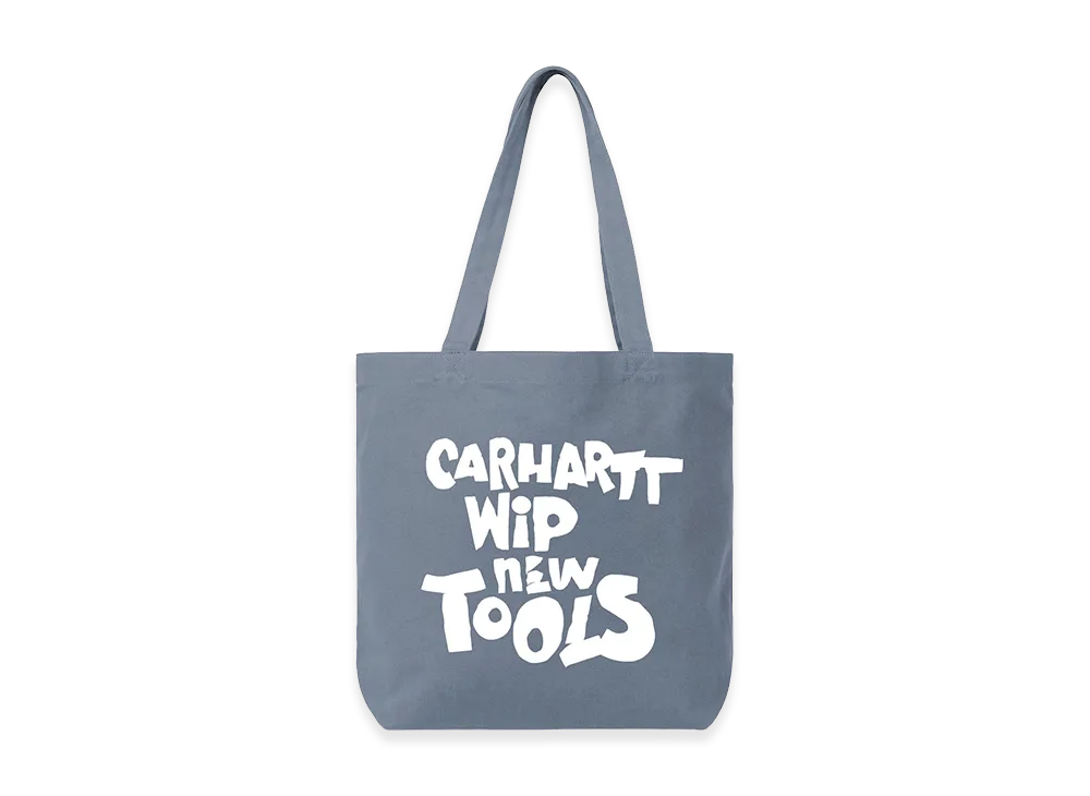 Carhartt WIP Canvas Graphic Tote "Cutout Print Icesheet"