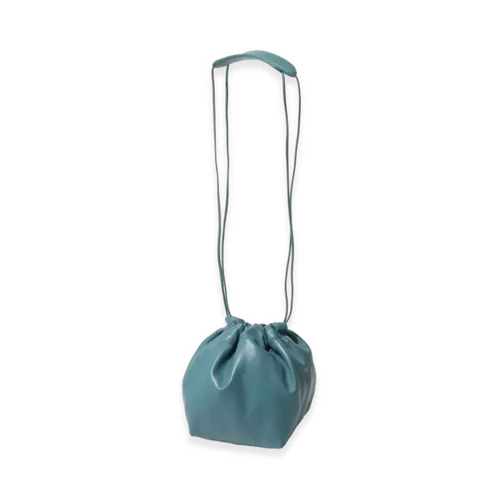 Jil Sander Women's Shoulder Bag "Laguna Green"