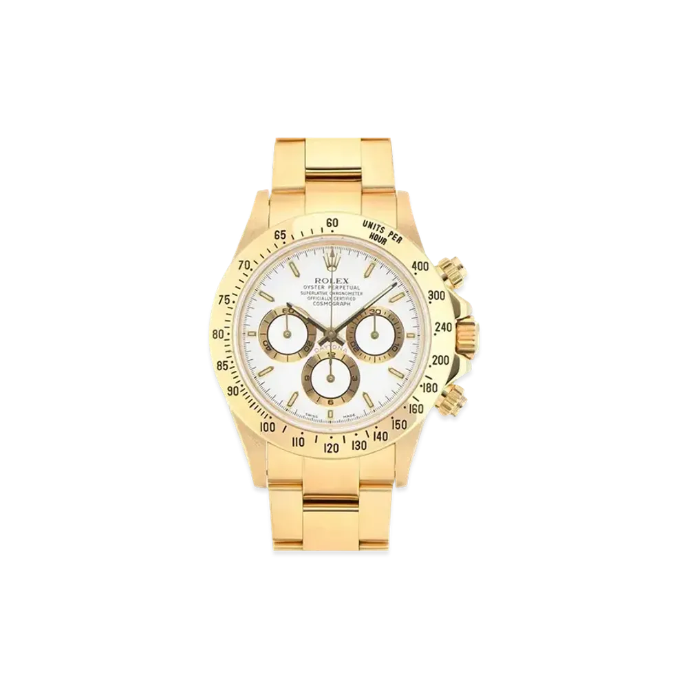 ROLEX Cosmograph Daytona "White/Yellow Gold"