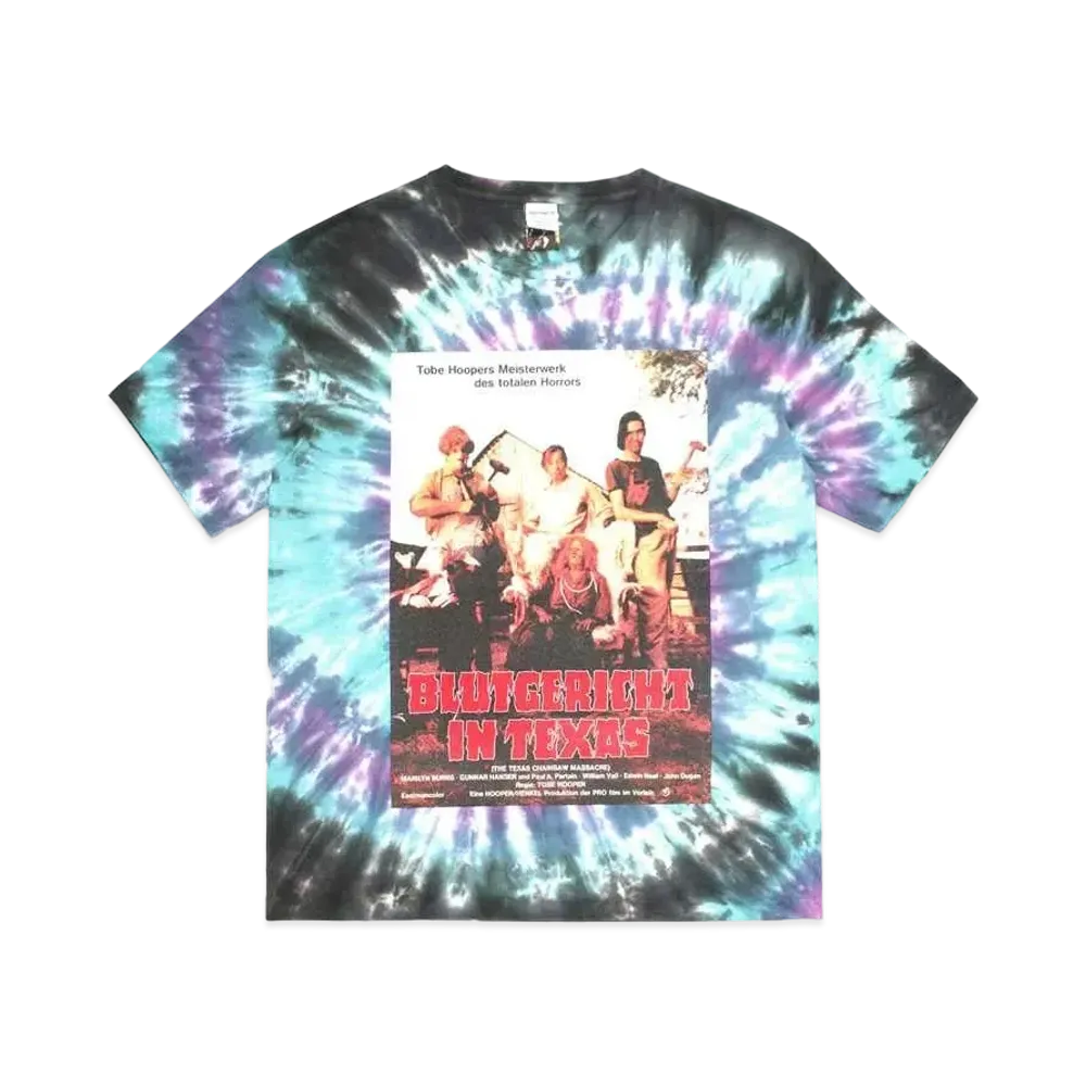 WACKO MARIA THE TEXAS CHAINSAW MASSACRE / TIE-DYE T-SHIRT #3 "One"