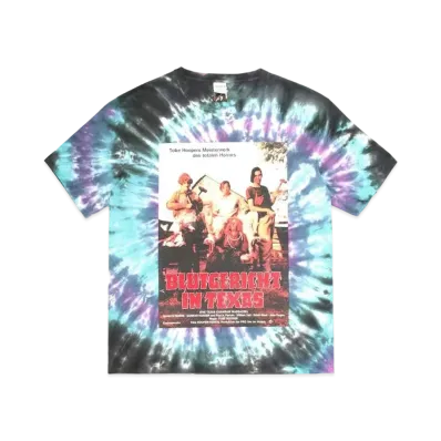 WACKO MARIA THE TEXAS CHAINSAW MASSACRE / TIE-DYE T-SHIRT #3 "One"