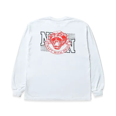 NEIGHBORHOOD NH 252 Spot . Tee LS-2 "White"