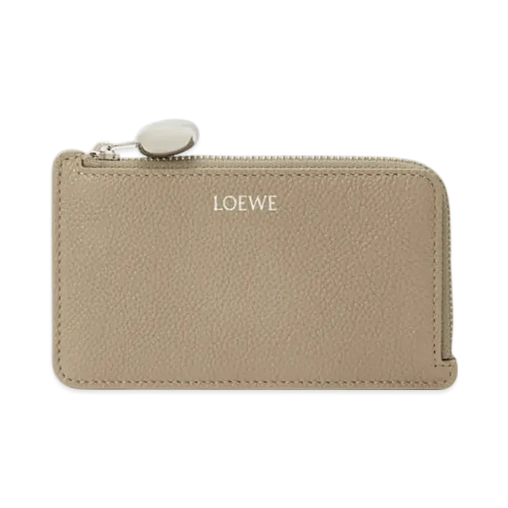 LOEWE Pebble Coin Card Holder "Clay"