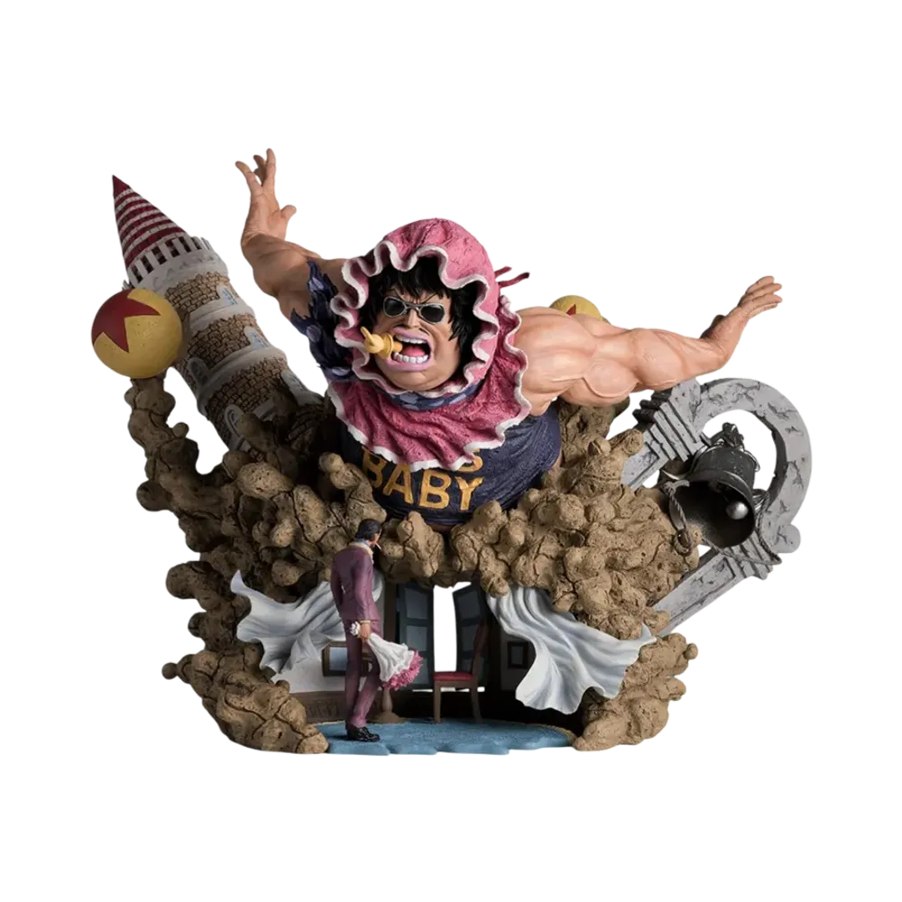 BANDAI "Ichiban Kuji" -One Piece Sculpting King Señor Pink ~With Love to Lucien~- B Prize Señor Pink Hardboiled Color Ver.