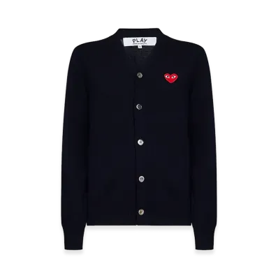 PLAY COMME des GARCONS Women's Sweaters "Dark Blue"