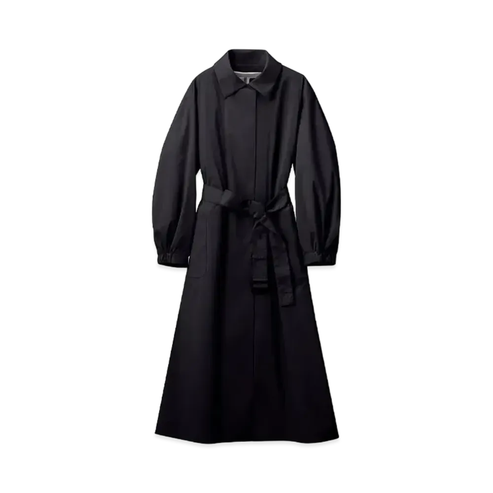 DESCENTE Allterrain Hard Shell Ballon Sleeve Coat "Black"