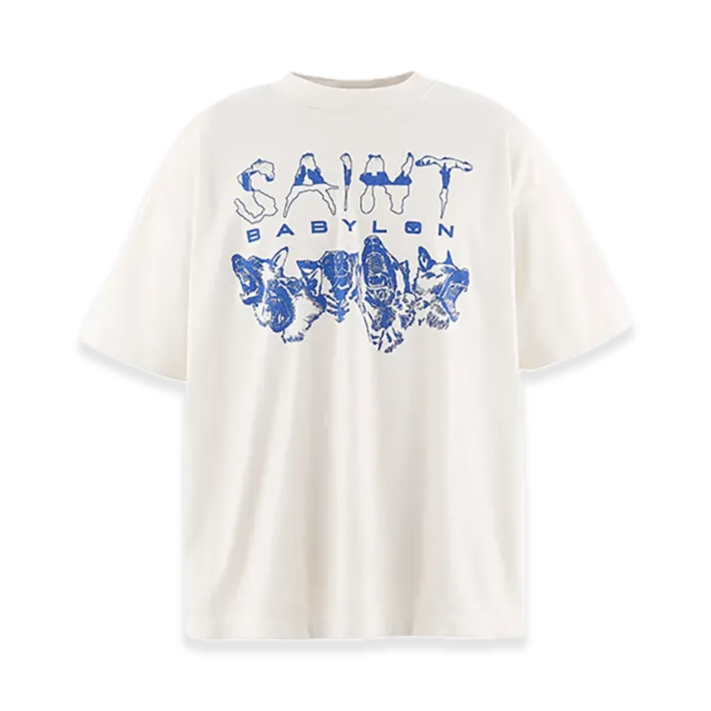 SAINT Mxxxxxx x Babylon BBLN SS Tee Saint Babylon "White"