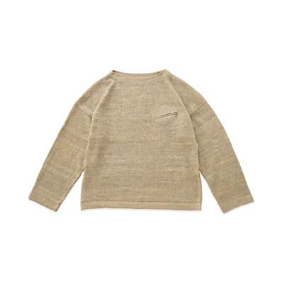 visvim MARIE BOAT NECK L/S "Ivory"