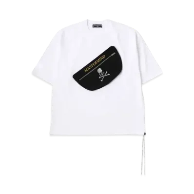 mastermind WORLD Boxy Bag Pocket SS Crewneck 2 "White"