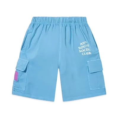 ANTI SOCIAL SOCIAL CLUB Mind Games Sweatshorts "Baby Blue"