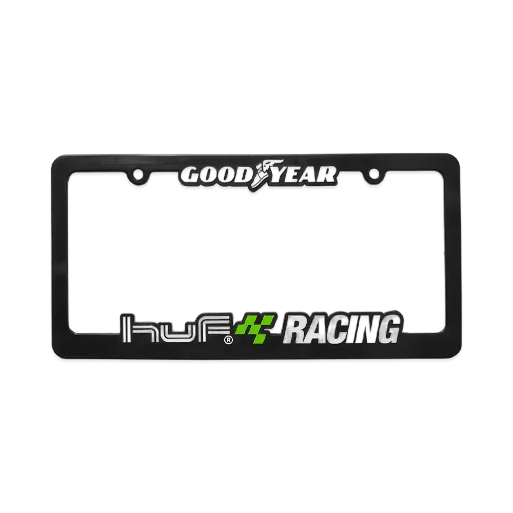 HUF x GOODYEAR Racing Licenseplate "Black"
