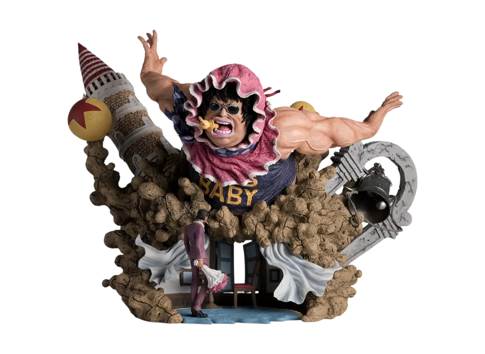 BANDAI "Ichiban Kuji" -One Piece Sculpting King Señor Pink ~With Love to Lucien~- B Prize Señor Pink Hardboiled Color Ver.