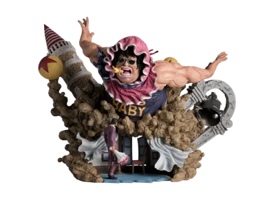 BANDAI "Ichiban Kuji" -One Piece Sculpting King Señor Pink ~With Love to Lucien~- B Prize Señor Pink Hardboiled Color Ver.