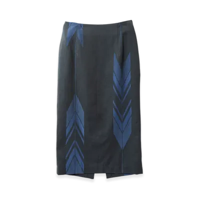 NEEDLES Pencil Skirt "BlueArrow"