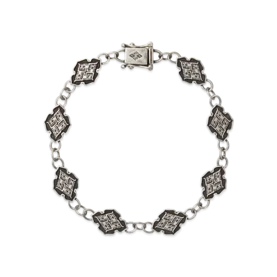 APHRODITEGANG GAKKIN x BUDSPOOL Bracelet "Silver"