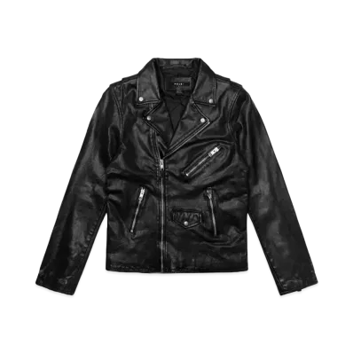 KSUBI Capitol Leather Jacket Black "Black"