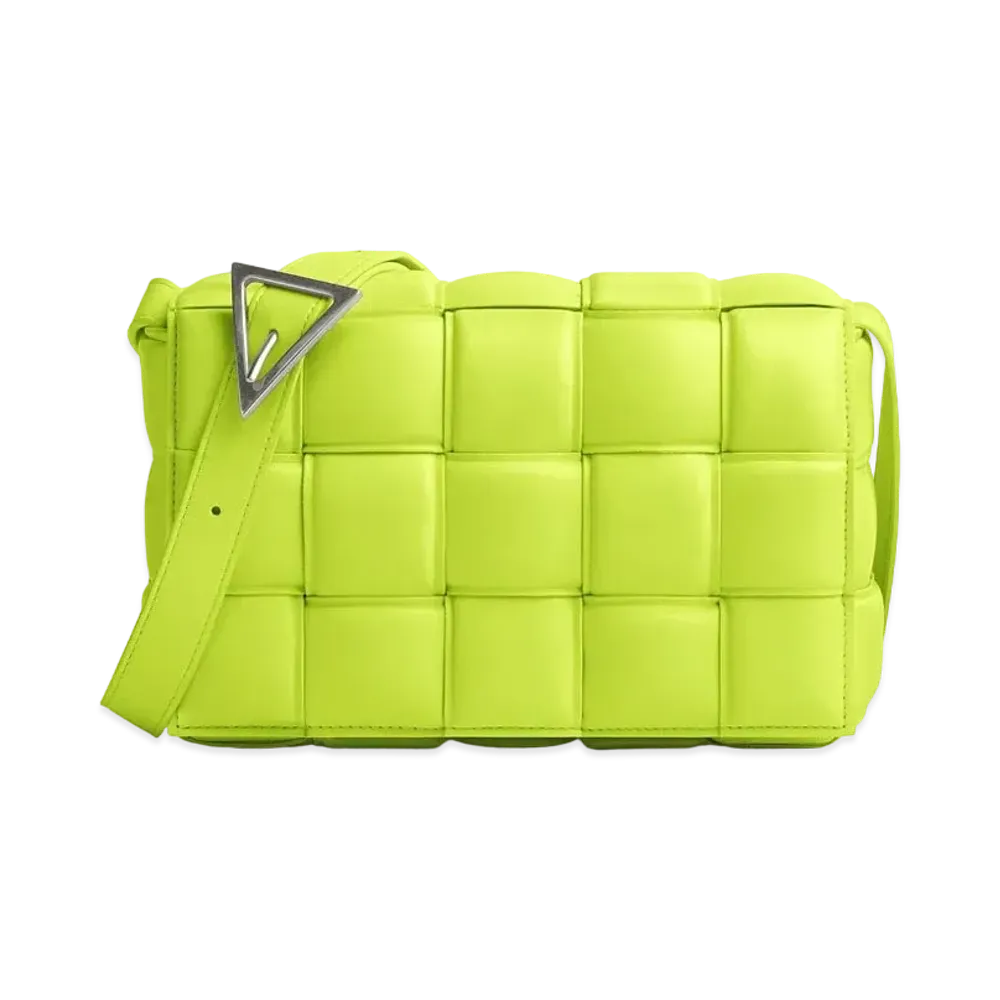 Bottega Veneta Padded Cassette "Acid Kiwi"