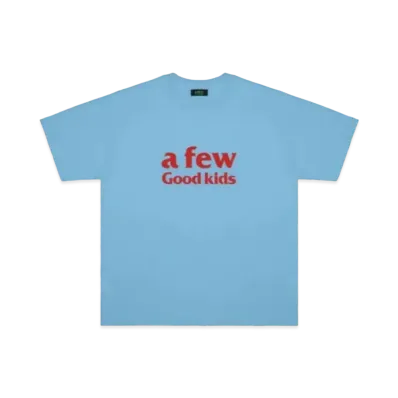 A FEW GOOD KIDS Colorful Logo Tee "Light Blue"
