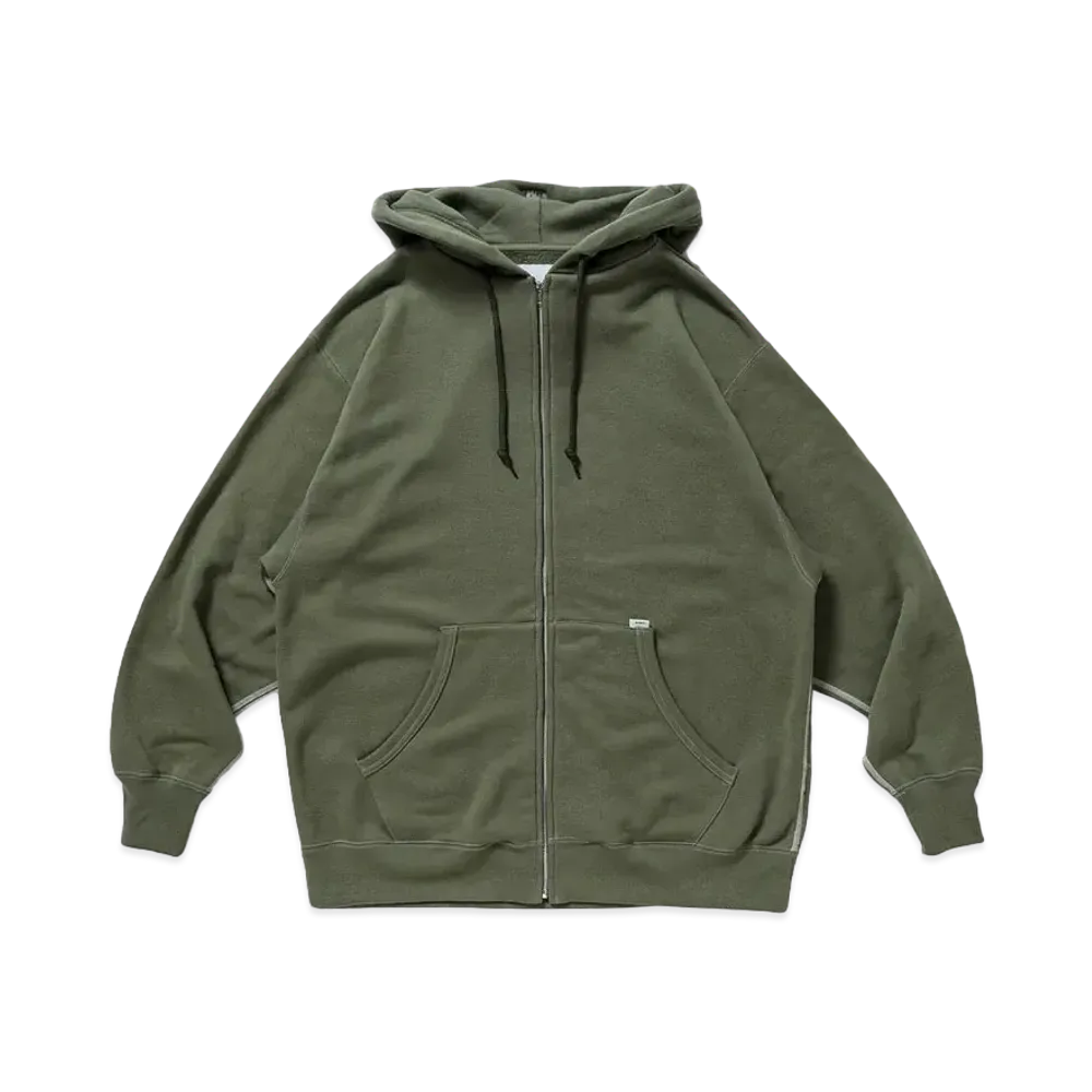 WTAPS Blank / Zip Hooded / Cotton "Olive Drab"