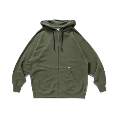 WTAPS Blank / Zip Hooded / Cotton "Olive Drab"