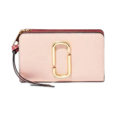 Marc Jacobs The Snapshot Compact Wallet "New Rose Multi"