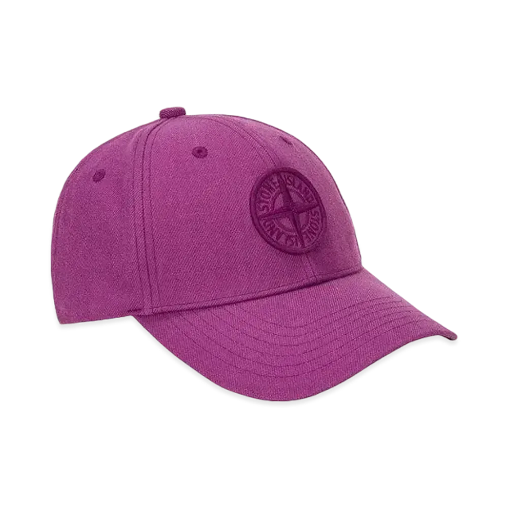 Stone Island 99675 WOOL POLYESTER GABARDINE "Magenta"