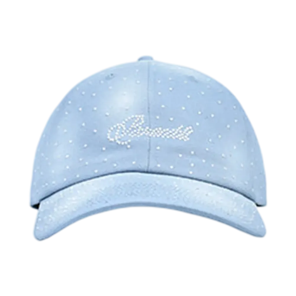 BREATH Script Logo Glitter Cap "Ice"