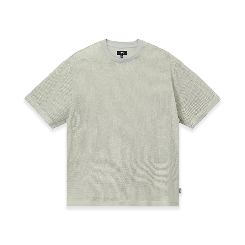 Stussy Cotton Mesh SS Crew "Bone"