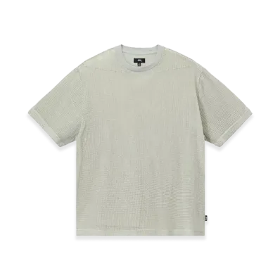 Stussy Cotton Mesh SS Crew "Bone"