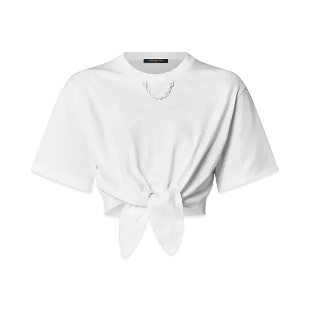 Louis Vuitton x Yayoi Kusama Self Tie T-Shirt "Blanc"