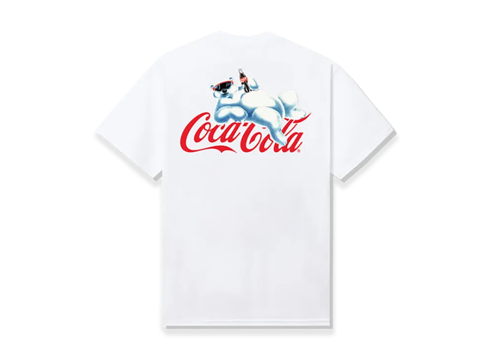 ANTI SOCIAL SOCIAL CLUB x Coca-Cola Polar Bear Chill Tee "White"