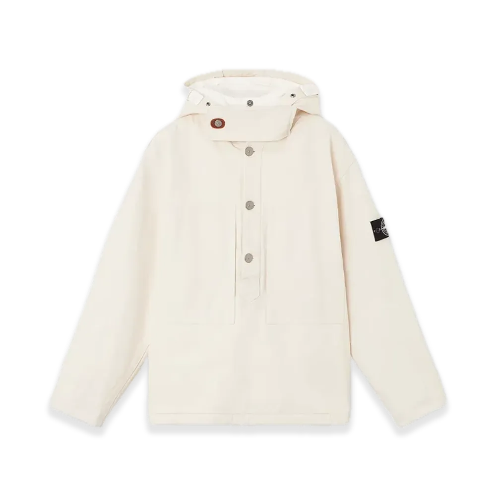 Stone Island Raw Beauty Q100001 Natural Cotton Gabardine "Ivory"