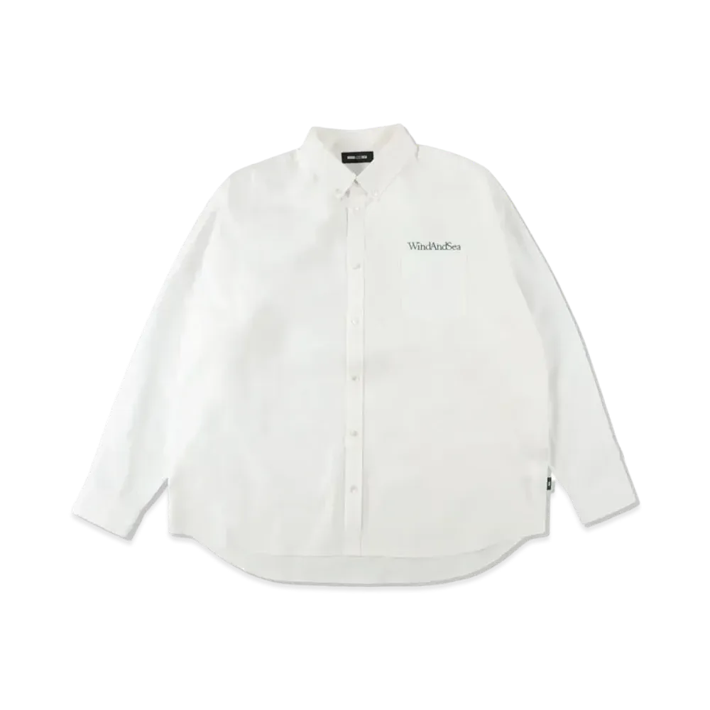 WIND AND SEA SDT Crazy Pattern Shirt "White Gray"