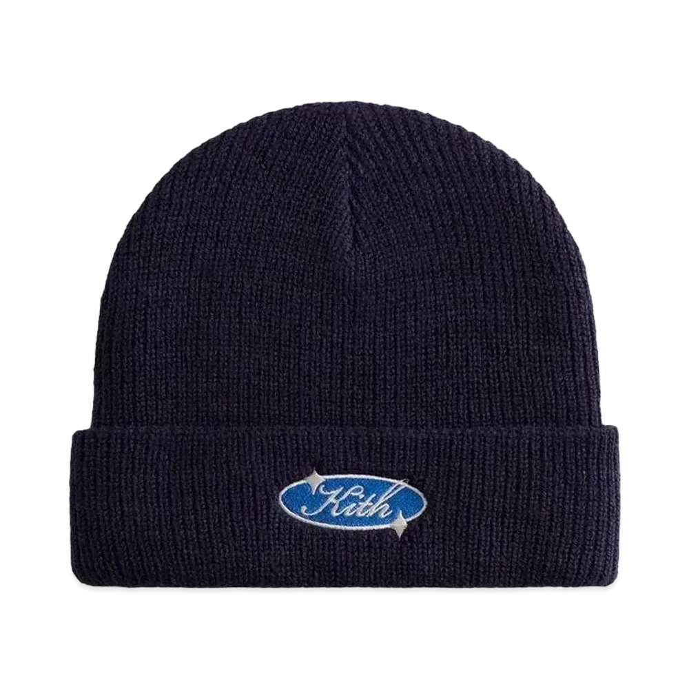 Kith Clean Script Acrylic Beanie "Nocturnal"