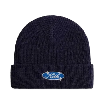 Kith Clean Script Acrylic Beanie "Nocturnal"