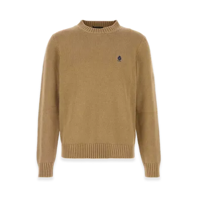 PRADA Cotton Sweater "Camel"