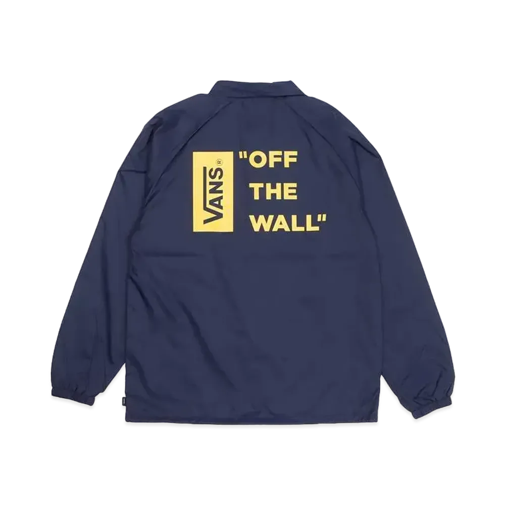 VANS Logo Coach Jacket "Moon Indigo"