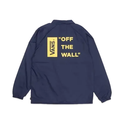VANS Logo Coach Jacket "Moon Indigo"