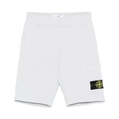Stone Island Kids Shorts "Clear Blue"