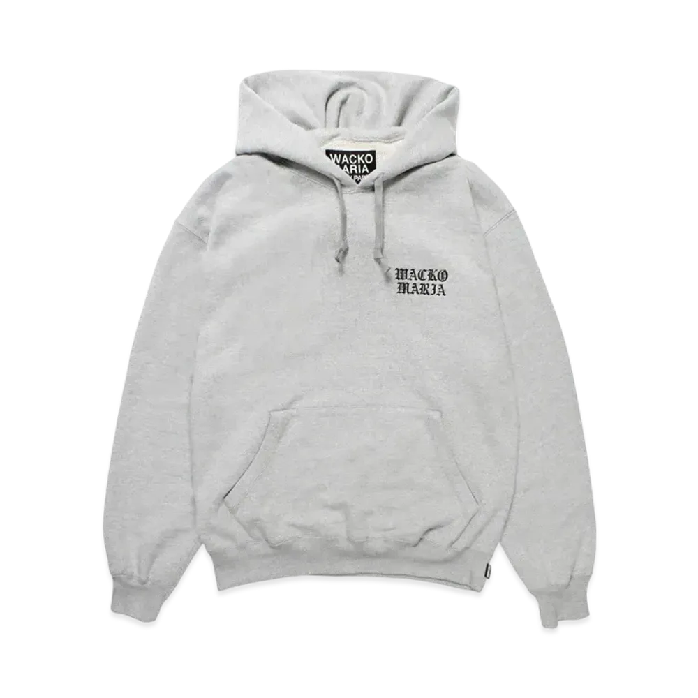 WACKO MARIA Heavy Weight Hooded Sweat Shirt "Gray"