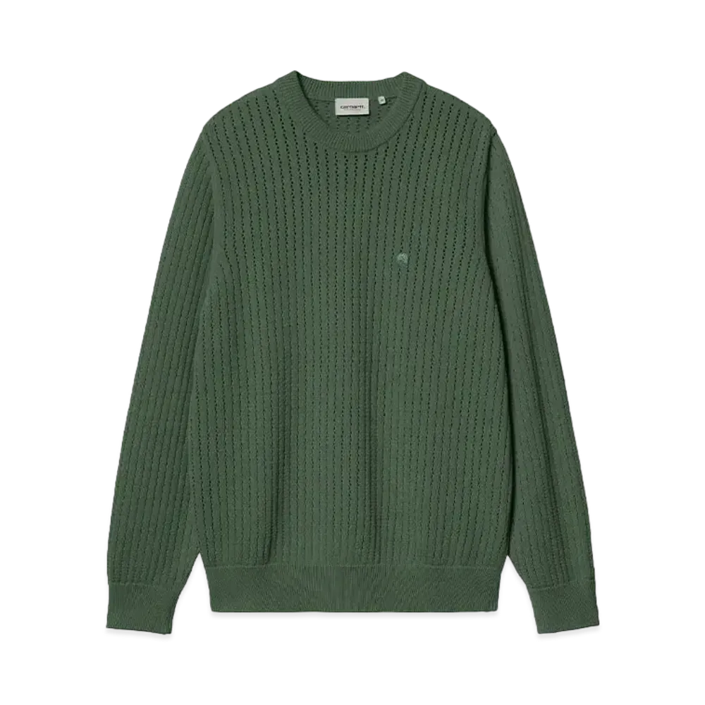 Carhartt WIP Calen Sweater "Duck Green"