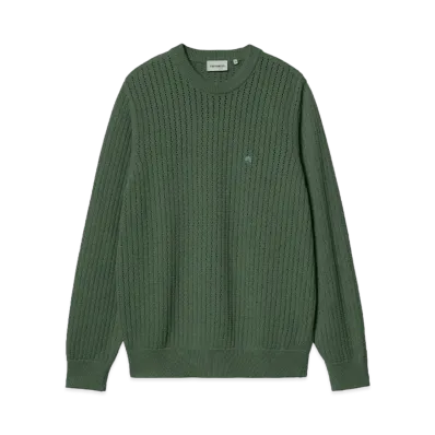 Carhartt WIP Calen Sweater "Duck Green"