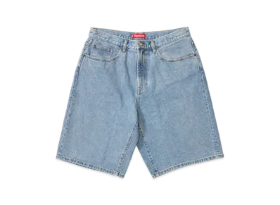 Supreme Baggy Denim Short (26SS) "Washed Indigo"