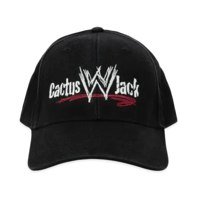 Travis Scott Cactus Jack x WWE Logo Hat "Black"
