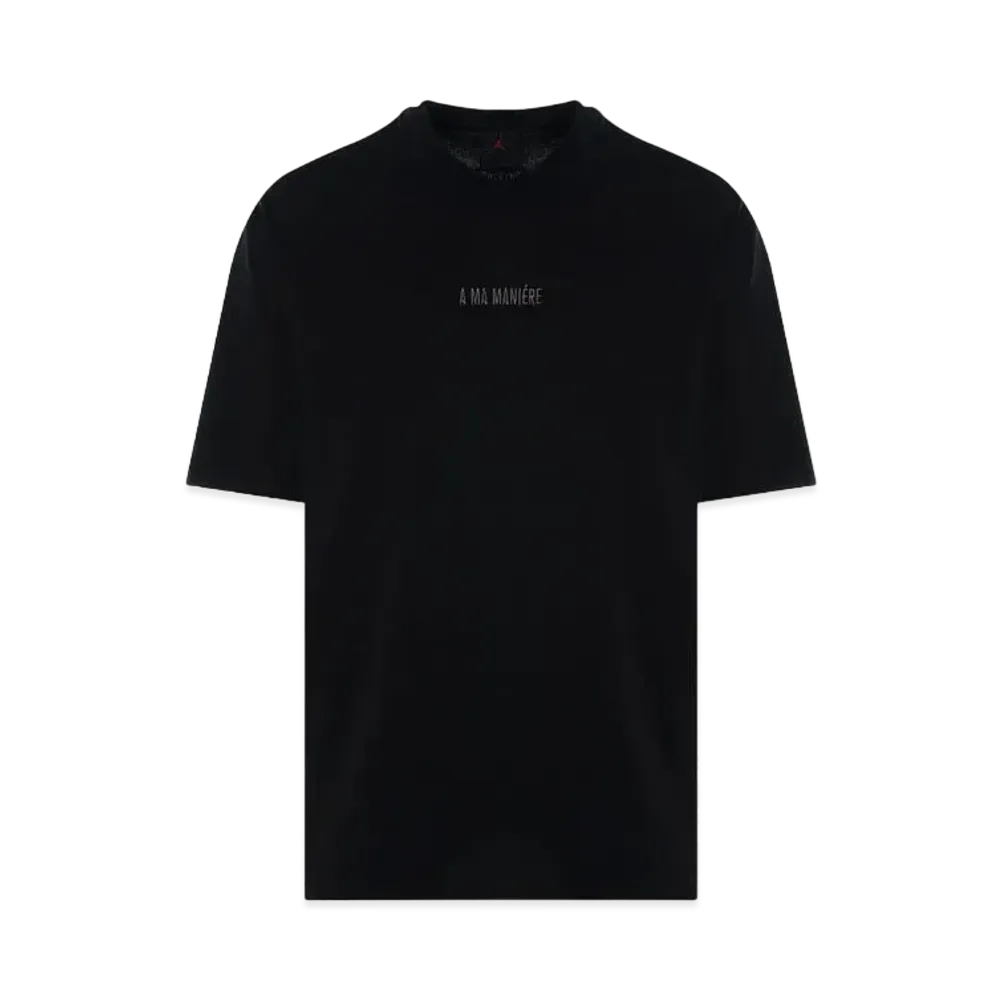 A Ma Maniere x Jordan 365 Essentials Short Sleeve Tee "Black"