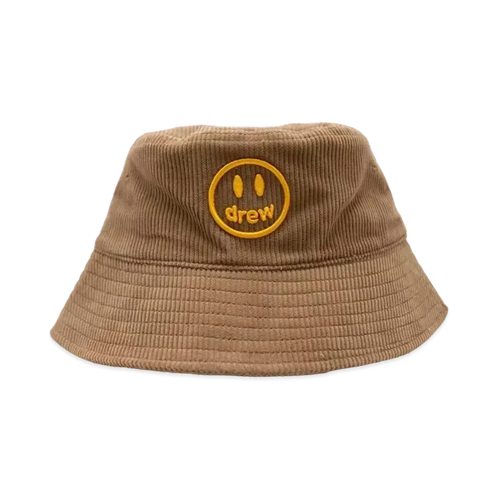 drew house corduroy bucket hat "Chaz Brown"