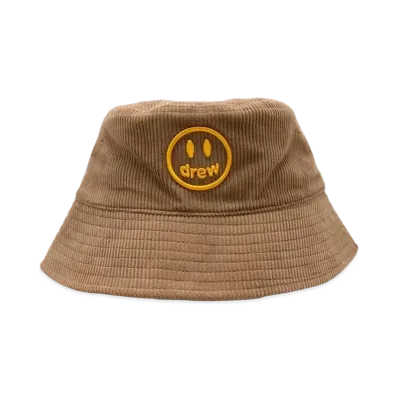 drew house corduroy bucket hat "Chaz Brown"