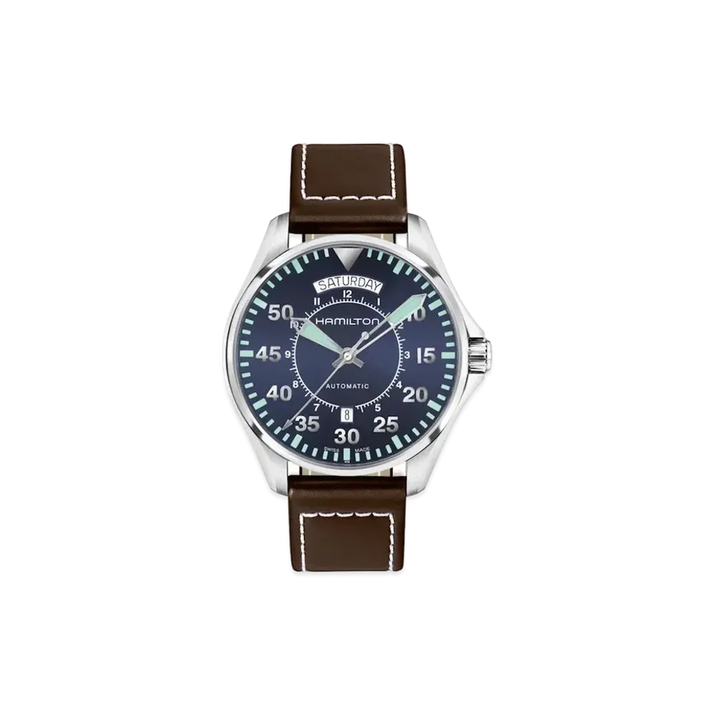 Hamilton Khaki Aviation Pilot Day Date Auto